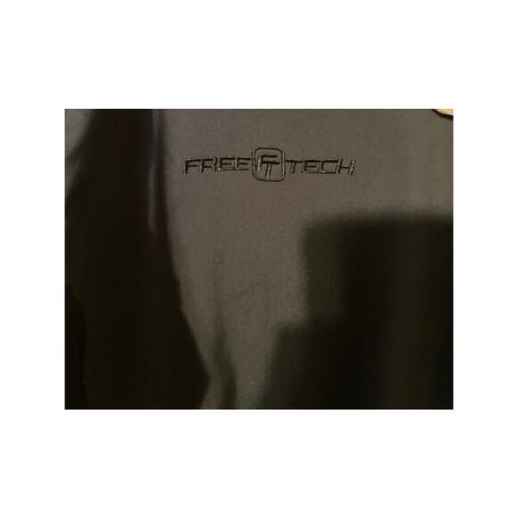 Sharp Looking Carbon Black Free Tech Jacket XL 46-48 Polyester/ Spandex no hood - Picture 5 of 9